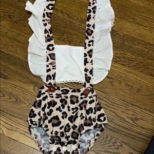 Leopard Romper